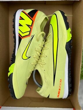 Nike Zoom Mercurial Vapor 16 Pro TF Limelight Men's Turf Soccer Cleats 9 US